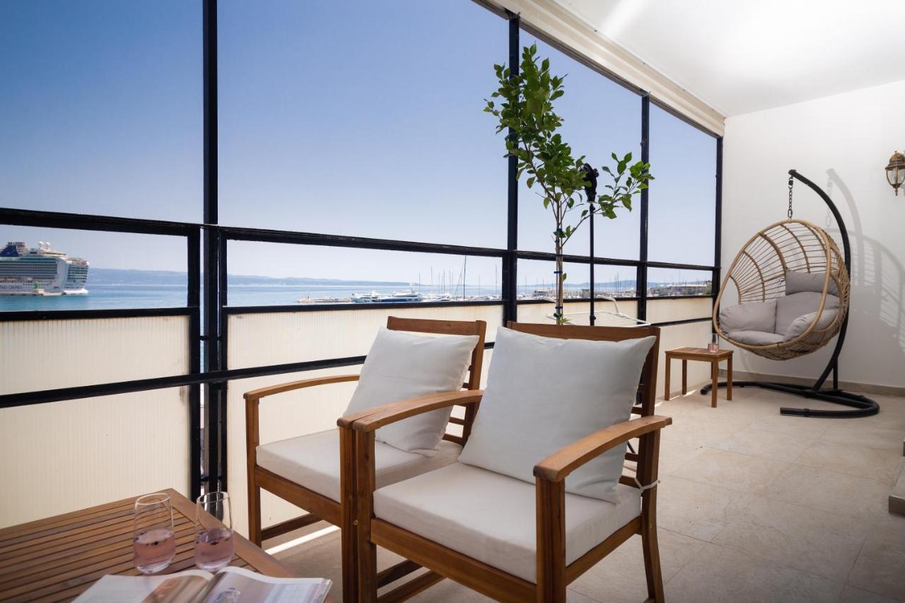 Sun And Sea Deluxe Apartments Split Eksteriør billede